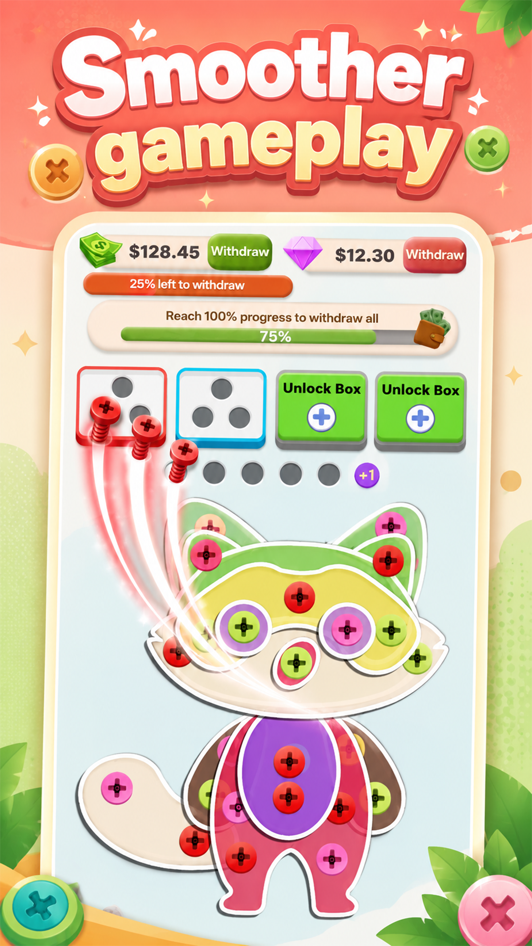Screw Cash Out in-game screenshot 1